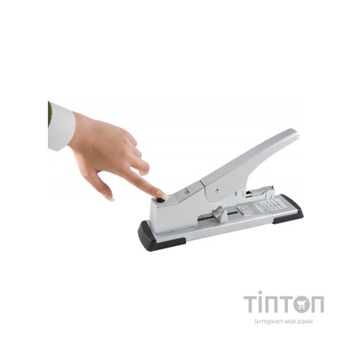 Степлер Buromax №23 100 аркушів Сріблястий (BM.4287-24)