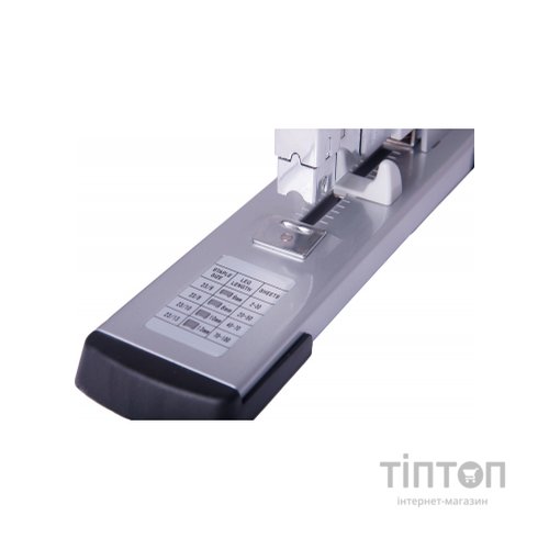 Степлер Buromax №23 100 аркушів Сріблястий (BM.4287-24)