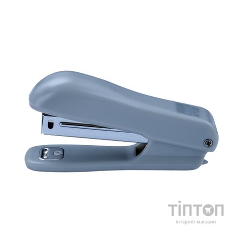 Степлер Buromax JOBMAX №10,10 аркушів 90x39x24мм, сірий (BM.4102-09)