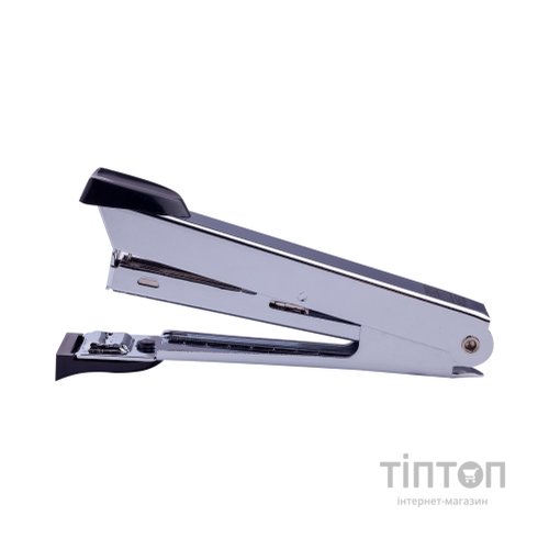 Степлер Buromax металевий №10,12 аркушів 94x42x21мм, чорний (BM.4152-01)