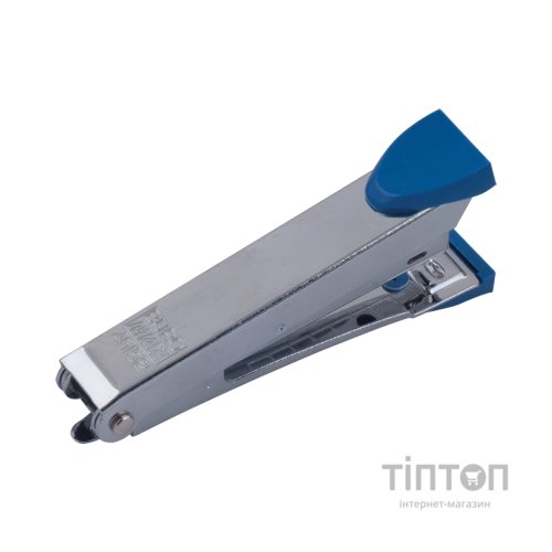 Степлер Buromax металевий №10,12 аркушів 94x42x21мм, синій (BM.4152-02)