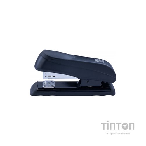 Степлер Buromax металевий, 20 арк., скоби №24; 26, 110х34х53 мм, чорний (BM.4225-01)