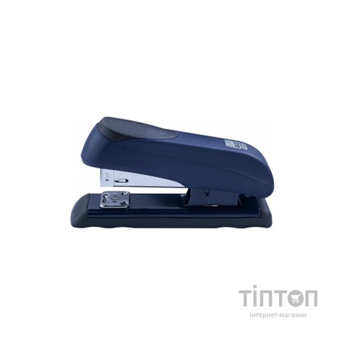 Степлер Buromax металевий, 20 арк., скоби №24; 26, 110х34х53 мм, синій (BM.4225-02)