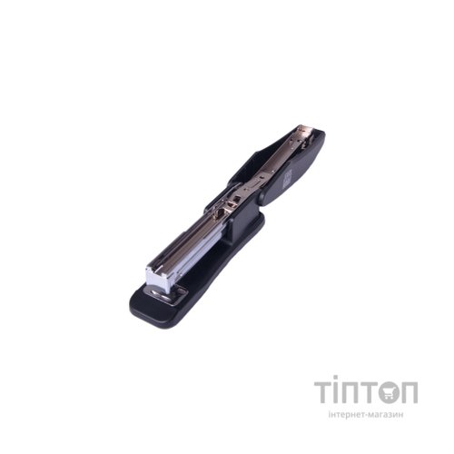 Степлер Buromax пластиковий, 20 арк., скоби №24; 26, 126х32х55 мм, синій (BM.4203-02)