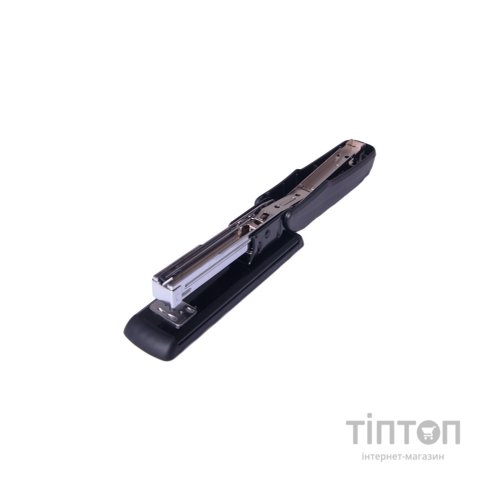 Степлер Buromax пластиковий, 20 арк., скоби №24; 26, 136х36, 5х53 мм, синій (BM.4227-02)