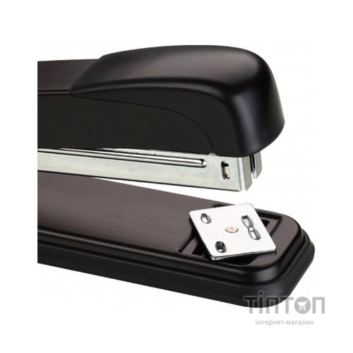 Степлер Comix металевий, 25 аркушів, скобы №24, 26, чорний (STAP-COM-B3083-B)