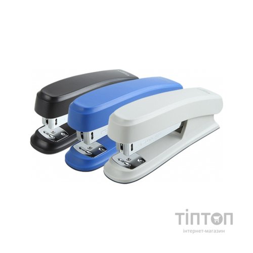 Степлер Comix пластиковий, 20 аркушів, скоби №24, 26, синій (STAP-COM-B2982-BL)