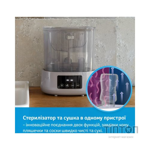 Стерилізатор Lovi електричний паровий зі сушаркою (12/209)