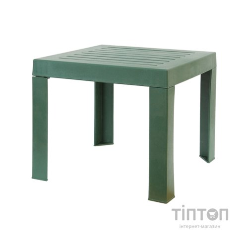 Стіл садовий PAPATYA до шезлонга Suda темно-зелений (4349)