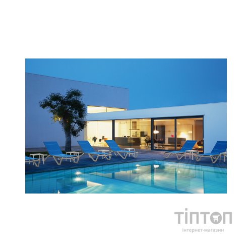 Стіл садовий PAPATYA до шезлонга Wave білий (4345)