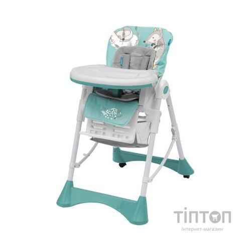 Стілець для годування Baby Design Pepe New 05 Turquoise (292095)
