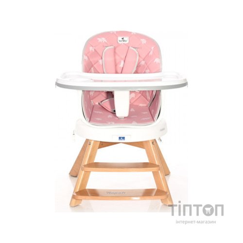 Стілець для годування Bertoni/Lorelli NAPOLI pink bears (23729)