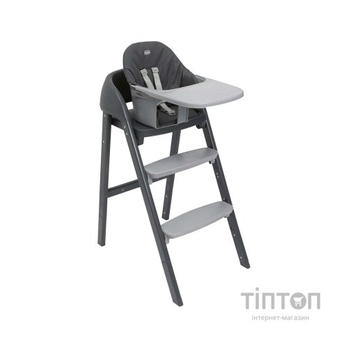 Стілець для годування Chicco 3 в 1 Crescendo Up, сірий (87046.07)