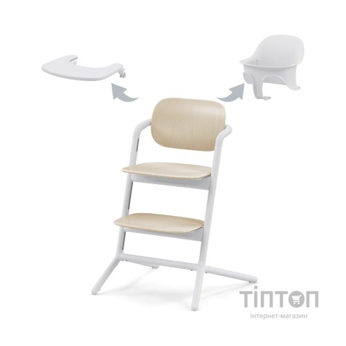 Стілець для годування Cybex Lemo 3в1 Sand White (521003185)