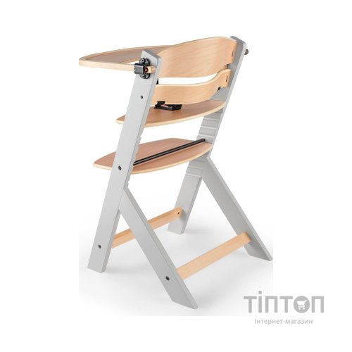 Стілець для годування Kinderkraft Enock Gray Wood (5902533915095)