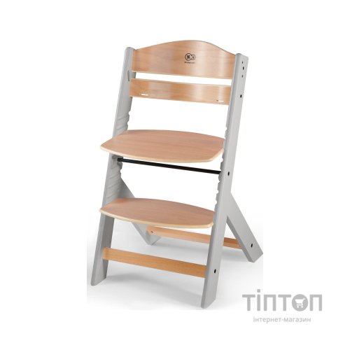 Стілець для годування Kinderkraft Enock Gray Wood (5902533915095)