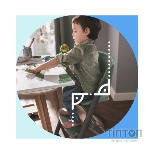 Стілець для годування Kinderkraft Livy Olive Green (5902533919628)