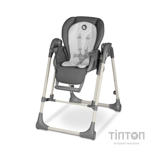 Стілець для годування Lionelo 2 в 1 Laurice Grey Stone з функцією гойдалки (LO-LAURICE GREY STONE)