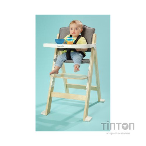 Стілець для годування Lionelo Floris White Natural (LO-FLORIS WHITE NATURAL)