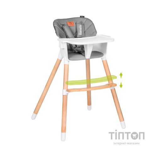 Стілець для годування Lionelo Koen Grey Stone (LO-KOEN GREY STONE)