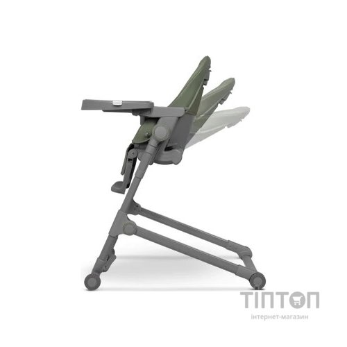 Стілець для годування Lionelo шезлонг Cora Plus Green Olive (LO-CORA PLUS GREEN OLIVE)