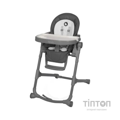 Стілець для годування Lionelo шезлонг Cora Plus Grey Stone (LO-CORA PLUS GREY STONE)