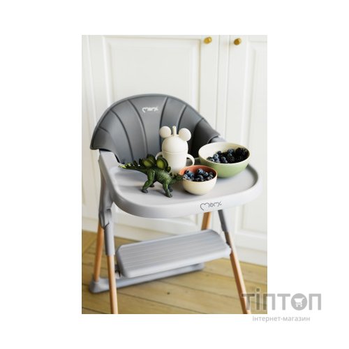 Стілець для годування MoMi Kala Grey (KRKA00025)