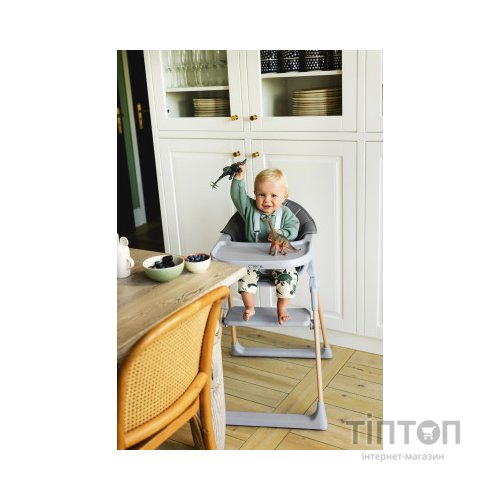 Стілець для годування MoMi Kala Grey (KRKA00025)