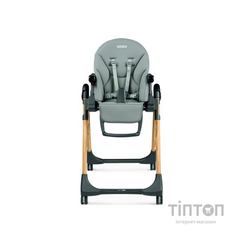 Стілець для годування Peg-Perego Prima Pappa Follow Me Amblance Ice преміум Сірий (IH01000002BL73)