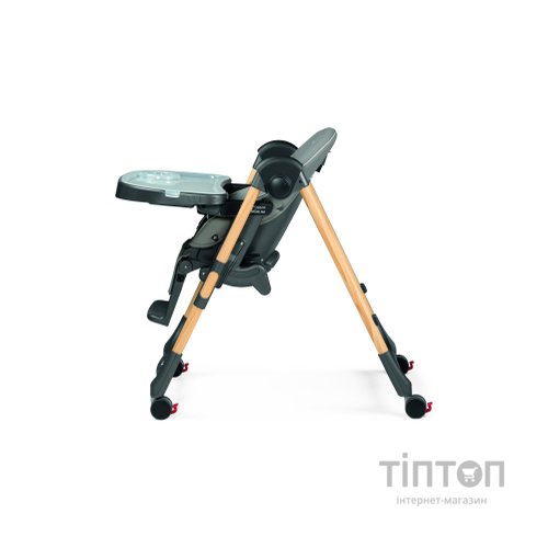 Стілець для годування Peg-Perego Prima Pappa Follow Me Amblance Ice преміум Сірий (IH01000002BL73)