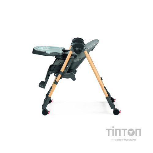 Стілець для годування Peg-Perego Prima Pappa Follow Me Amblance Ice преміум Сірий (IH01000002BL73)