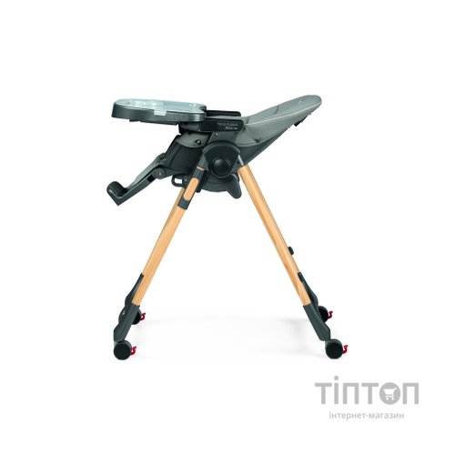 Стілець для годування Peg-Perego Prima Pappa Follow Me Amblance Ice преміум Сірий (IH01000002BL73)