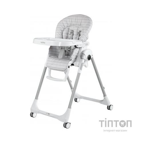 Стілець для годування Peg-Perego Prima Pappa Follow Me Linear Grey (IH01000000RIG56)