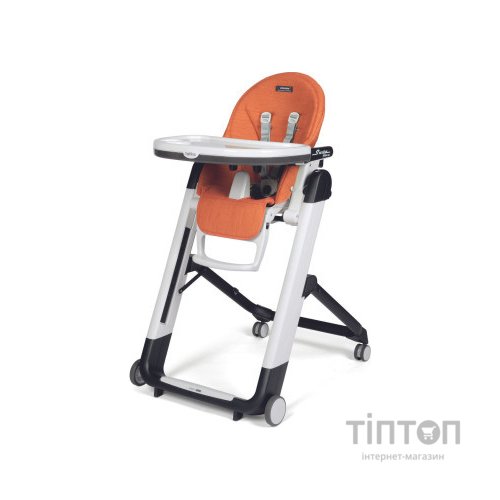Стілець для годування Peg-Perego Siesta Follow Me Wonder Orange (плямостійкий помаранчевий) (IH03000000WD48)