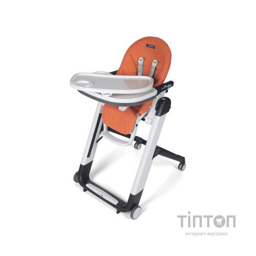 Стілець для годування Peg-Perego Siesta Follow Me Wonder Orange (плямостійкий помаранчевий) (IH03000000WD48)