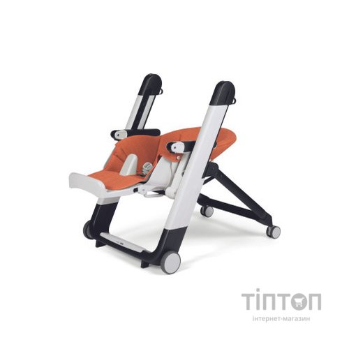 Стілець для годування Peg-Perego Siesta Follow Me Wonder Orange (плямостійкий помаранчевий) (IH03000000WD48)