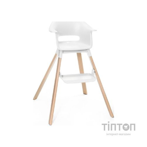 Стілець для годування Stokke Clikk білий (White) (552004)