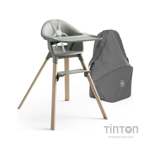 Стілець для годування Stokke Clikk Clover Green зелений (552002)