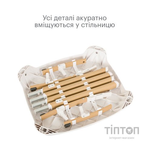 Стілець для годування Tutti Bambini 7 в 1 Nova білий (611010/3511)