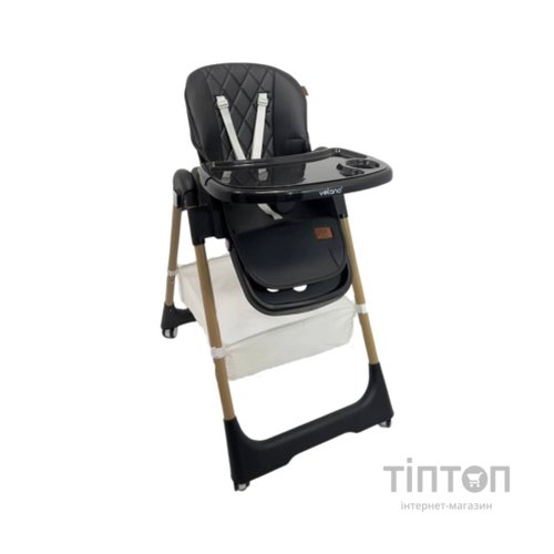 Стілець для годування Velano Nexi, black (45677)