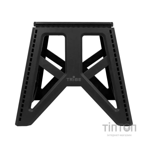 Стілець складаний Tribe Camp Chair High пластиковий black (T-EF-0002-black)
