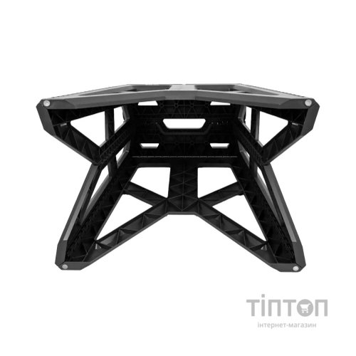 Стілець складаний Tribe Camp Chair High пластиковий black (T-EF-0002-black)