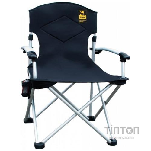Стілець Tramp TRF-004 складаний, поліестер, 120 кг, 3.8 кг, чорний