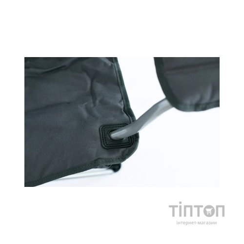 Стілець Tramp TRF-012 складаний, поліестер, 90 кг, 4 кг, чорний