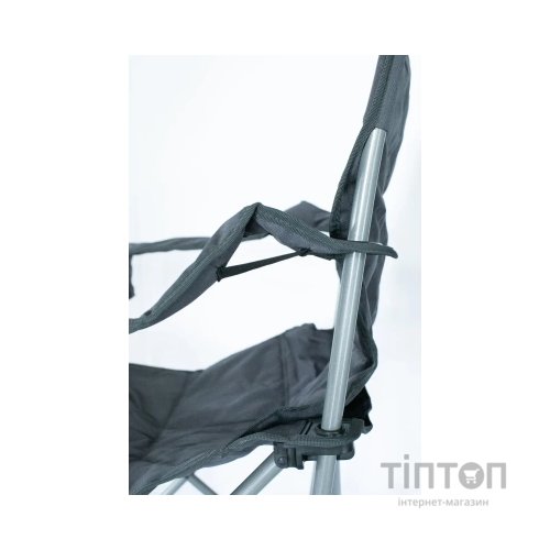 Стілець Tramp TRF-012 складаний, поліестер, 90 кг, 4 кг, чорний