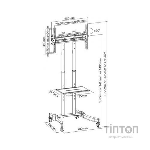 Стійка презентаційна ITech T1030T
