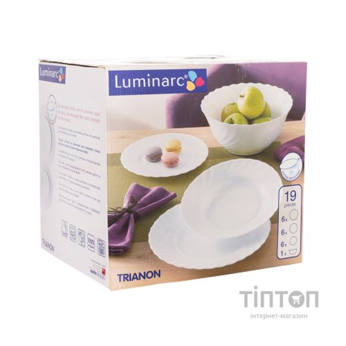 Столовий сервіз Luminarc TRIANON 19 предметів