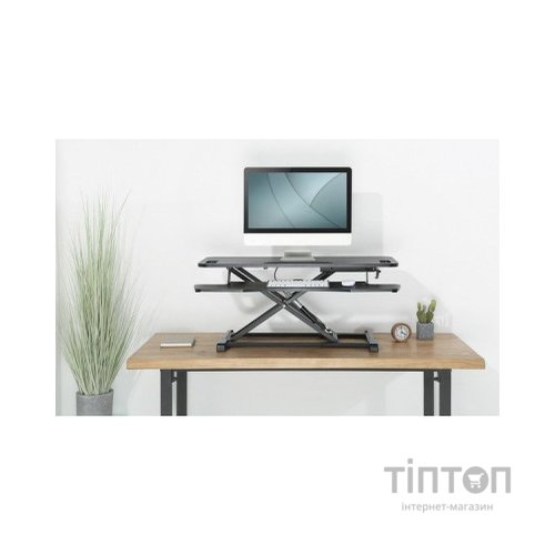 Столик для ноутбука Digitus Ergonomic Workspace Riser, 11-46cm, black (DA-90380-1)