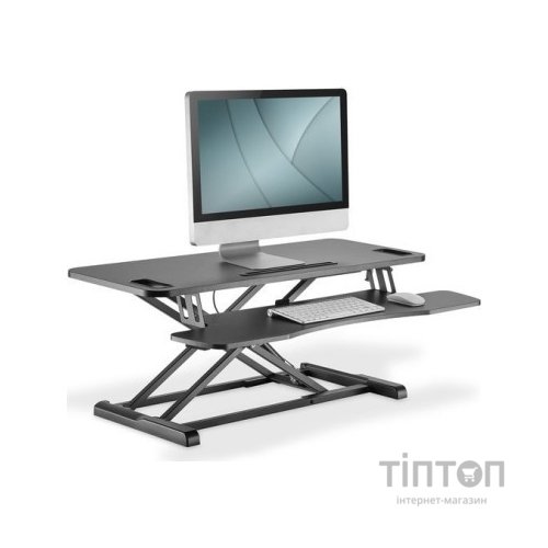 Столик для ноутбука Digitus Ergonomic Workspace Riser, 11-46cm, black (DA-90380-1)
