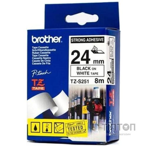 Стрічка для принтера етикеток Brother TZES251